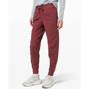 Lululemon Dance Studio Jogger Savannah Red Merlot Size 6